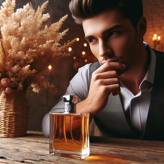 Perfume can create a hormonal environment, making him mistakenly think that he is obsessed with you